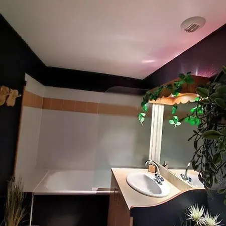 Appartement Le Cosy Fleuri à Ustou Extérieur photo
